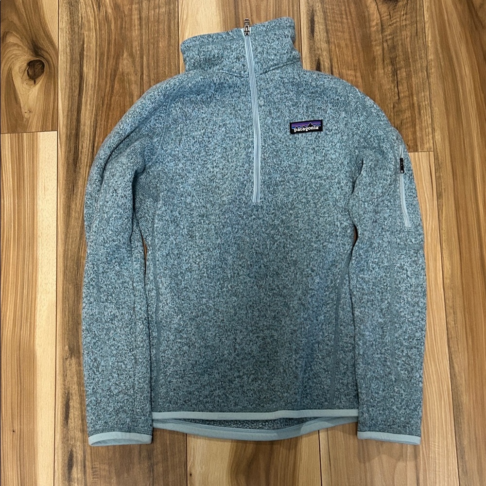 Patagonia Women's Heathered Gray Zip-Up Jacket